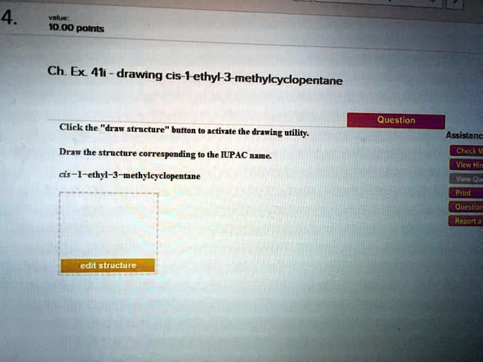 Cis 1 ethyl 3 methylcyclopentane