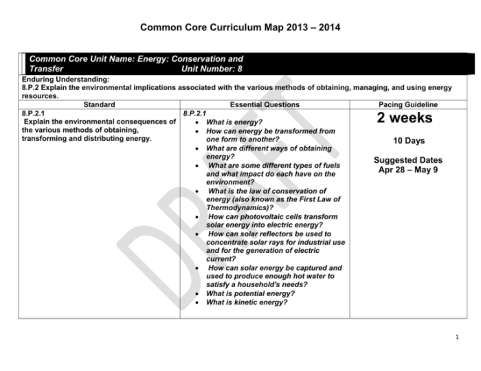 Section 15.2 energy conversion and conservation answer key