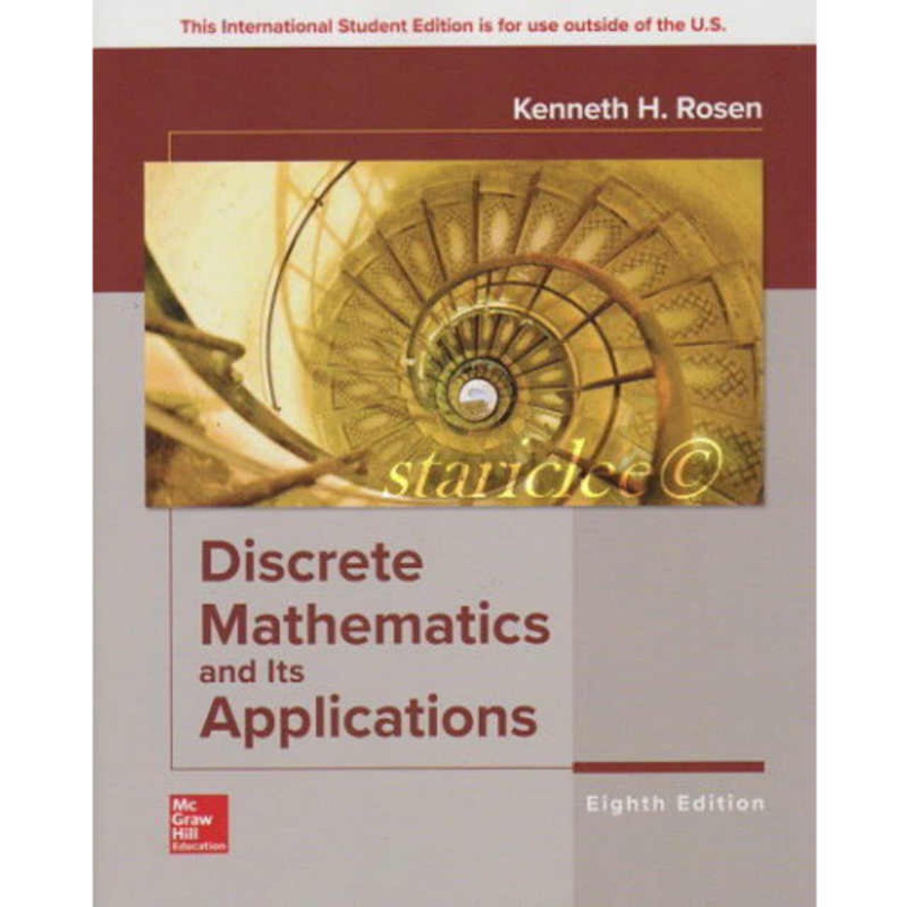 Discrete mathematics applications isbn its abebooks mcgraw publisher math 2002 engineering hill science