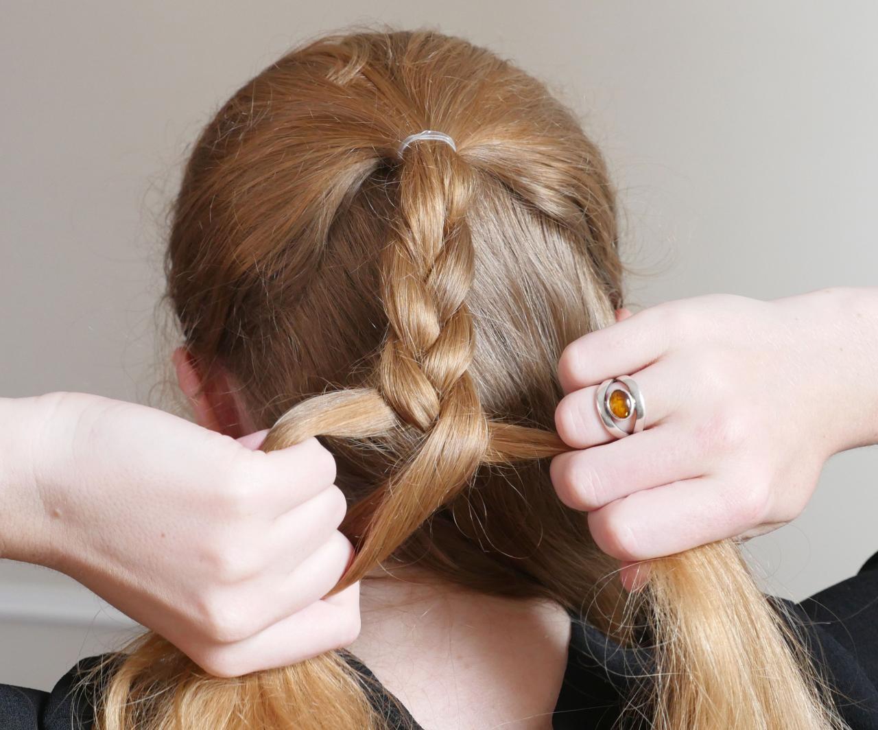 All perm wraps begin by sectioning the hair into