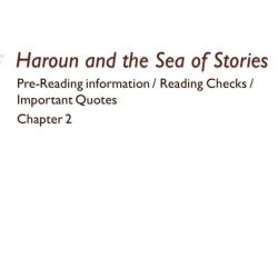 Haroun and the sea of stories chapter 1 summary